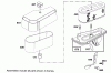 Toro 71202 (12-38XL) - 12-38XL Lawn Tractor, 1995 (5900001-5999999) Ersatzteile ENGINE BRIGGS & STRATTON MODEL 286707-0453-01 #4
