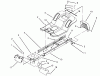 Toro 71202 (12-38XL) - 12-38XL Lawn Tractor, 1995 (5900001-5999999) Ersatzteile FRAME ASSEMBLY