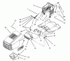 Toro 71202 (12-38XL) - 12-38XL Lawn Tractor, 1995 (5900001-5999999) Ersatzteile HOOD ASSEMBLY