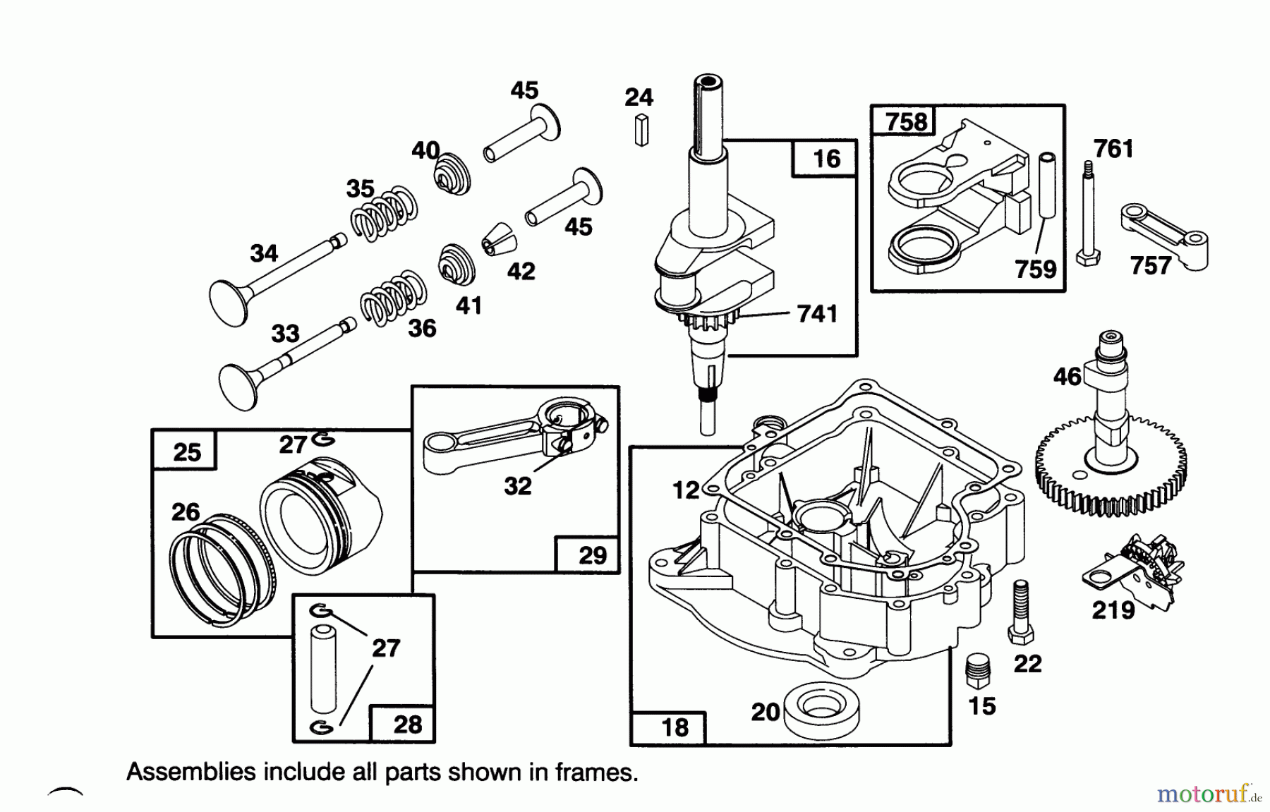 Toro Neu Mowers, Lawn & Garden Tractor Seite 1 71205 (13-38XL) - Toro 13-38XL Lawn Tractor, 1995 (59000001-59999999) ENGINE BRIGGS & STRATTON MODEL 28M707-0122-01 #2