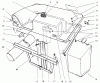 Toro 79103 - 38" Twin Bagger, XL Series Lawn Tractors, 1996 (6900001-6999999) Ersatzteile GRASS CATCHER ASSEMBLY