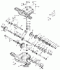 Toro 71209 (13-32XLE) - 13-32XLE Lawn Tractor, 2001 (210000001-210999999) Ersatzteile PEERLESS TRANSAXLE MODEL MST 205-509