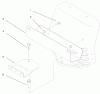 Toro 79103 - 38" Twin Bagger, XL Series Lawn Tractors, 2009 (290000001-290999999) Ersatzteile MOUNTING HARDWARE