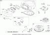 Toro 71209 (13-32XLE) - 13-32XLE Lawn Tractor, 2004 (240000001-240999999) Ersatzteile BLOWER HOUSING ASSEMBLY BRIGGS AND STRATTON MODEL 21A907-0169-E1