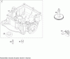 Toro 71209 (13-32XLE) - 13-32XLE Lawn Tractor, 2004 (240000001-240999999) Ersatzteile CRANKCASE ASSEMBLY BRIGGS AND STRATTON 21A907-0169-E1