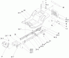 Toro 71209 (13-32XLE) - 13-32XLE Lawn Tractor, 2004 (240000001-240999999) Ersatzteile FRAME AND BODY ASSEMBLY