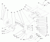 Toro 71209 (13-32XLE) - 13-32XLE Lawn Tractor, 2004 (240000001-240999999) Ersatzteile STEERING COMPONENT ASSEMBLY