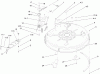 Toro 71209 (XL 320) - XL 320 Lawn Tractor, 2007 (270000001-270999999) Ersatzteile 32 INCH DECK ASSEMBLY