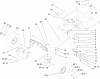 Toro 71209 (XL 320) - XL 320 Lawn Tractor, 2007 (270000001-270999999) Ersatzteile STEERING ASSEMBLY