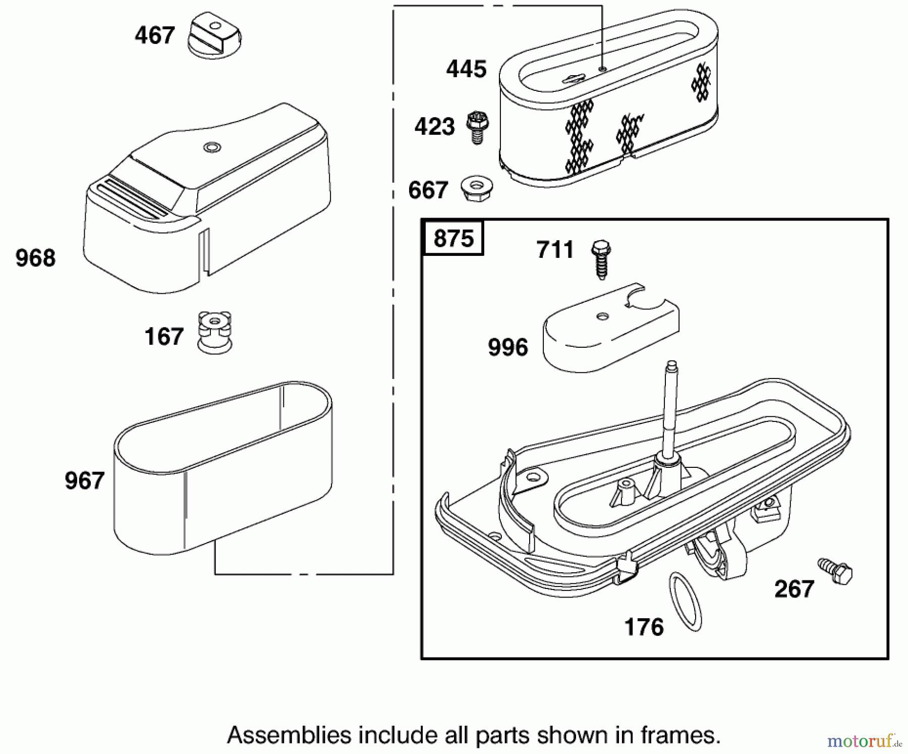 Toro Neu Mowers, Lawn & Garden Tractor Seite 1 71212 (17-44HXL) - Toro 17-44HXL Lawn Tractor, 2000 (200000001-200999999) ENGINE BRIGGS & STRATTON MODEL 312777-0128-E1 #7