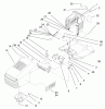 Toro 71215 (14-38HXL) - 14-38HXL Lawn Tractor, 1997 (7900001-7999999) Ersatzteile HOOD ASSEMBLY
