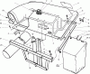 Toro 79103 - 38" Twin Bagger, XL Series Lawn Tractors, 2010 (310000001-310999999) Ersatzteile GRASS CATCHER ASSEMBLY