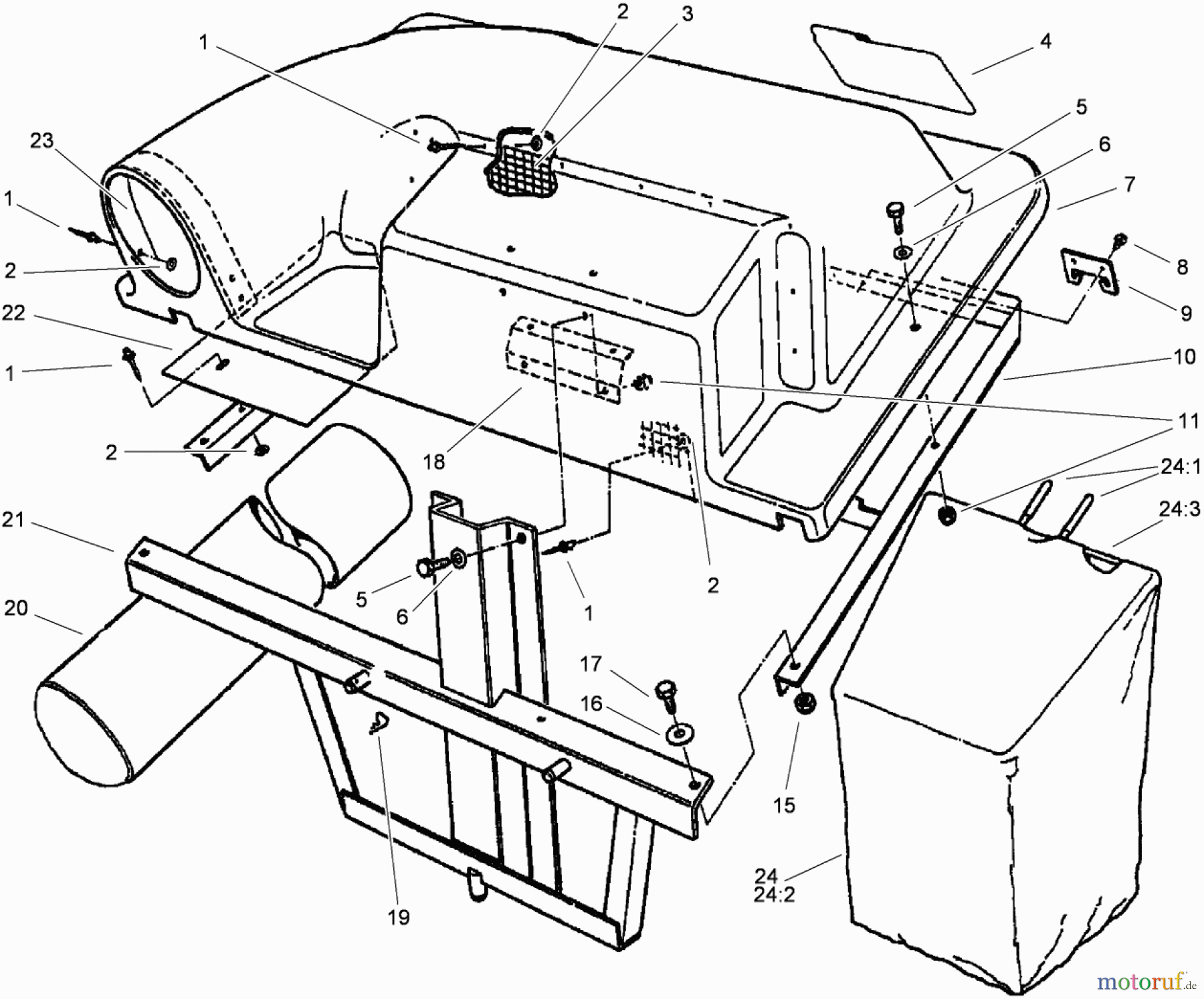 Toro Neu Accessories, Mower 79103 - Toro 38