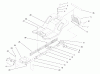 Toro 71219 (14-38HXL) - 14-38HXL Lawn Tractor, 1997 (7900001-7999999) Ersatzteile FRAME ASSEMBLY