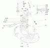 Toro 71219 (14-38HXL) - 14-38HXL Lawn Tractor, 1997 (7900001-7999999) Ersatzteile PULLEY & BELT ASSEMBLY (38" CUTTING UNIT)
