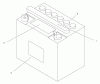 Toro 71219 (14-38HXL) - 14-38HXL Lawn Tractor, 1998 (8900001-8999999) Ersatzteile BATTERY ASSEMBLY