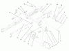 Toro 71219 (14-38HXL) - 14-38HXL Lawn Tractor, 1998 (8900001-8999999) Ersatzteile HEIGHT OF CUT ASSEMBLY