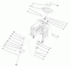 Toro 71219 (14-38HXL) - 14-38HXL Lawn Tractor, 1998 (8900001-8999999) Ersatzteile STEERING ASSEMBLY