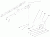 Toro 71221 (15-38HXL) - 15-38HXL Lawn Tractor, 1999 (9900001-9999999) Ersatzteile 5 SPEED TRANSAXLE ASSEMBLY