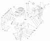 Toro 71221 (15-38HXL) - 15-38HXL Lawn Tractor, 1999 (9900001-9999999) Ersatzteile ENGINE COMPONENTS ASSEMBLY