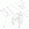 Toro 71221 (15-38HXL) - 15-38HXL Lawn Tractor, 1999 (9900001-9999999) Ersatzteile FIXED STEERING ASSEMBLY