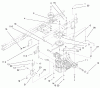 Toro 71221 (15-38HXL) - 15-38HXL Lawn Tractor, 1999 (9900001-9999999) Ersatzteile HYDRO TRANSAXLE ASSEMBLY #1