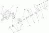 Toro 71221 (15-38HXL) - 15-38HXL Lawn Tractor, 1999 (9900001-9999999) Ersatzteile HYDRO TRANSAXLE ASSEMBLY #4
