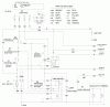 Toro 71221 (15-38HXL) - 15-38HXL Lawn Tractor, 1999 (9900001-9999999) Ersatzteile WIRING SCHEMATIC