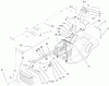 Toro 71223 (16-38XL) - 16-38XL Lawn Tractor, 2000 (200000001-200999999) Ersatzteile ELECTRICAL COMPONENTS ASSEMBLY