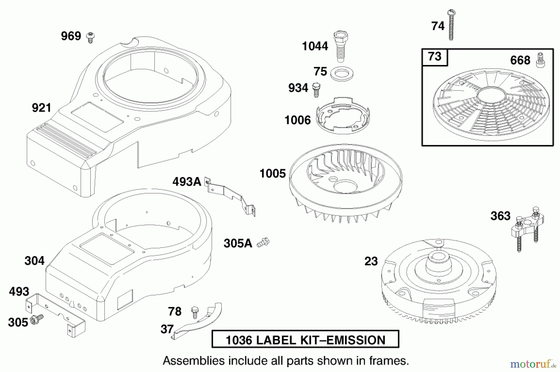 Toro Neu Mowers, Lawn & Garden Tractor Seite 1 71223 (16-38XL) - Toro 16-38XL Lawn Tractor, 2000 (200000001-200999999) ENGINE BRIGGS & STRATTON MODEL 28Q777-0690-E1 #7