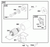 Toro 71223 (16-38XL) - 16-38XL Lawn Tractor, 2000 (200000001-200999999) Ersatzteile ENGINE BRIGGS & STRATTON MODEL 28Q777-0690-E1 #8