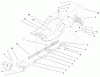 Toro 71223 (16-38XL) - 16-38XL Lawn Tractor, 2000 (200000001-200999999) Ersatzteile FRAME & BODY ASSEMBLY
