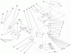 Toro 71223 (16-38XL) - 16-38XL Lawn Tractor, 2000 (200000001-200999999) Ersatzteile STEERING COMPONENTS ASSEMBLY