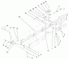 Toro 71223 (16-38XL) - 16-38XL Lawn Tractor, 2000 (200000001-200999999) Ersatzteile TRACTION CLUTCHING COMPONENTS ASSEMBLY