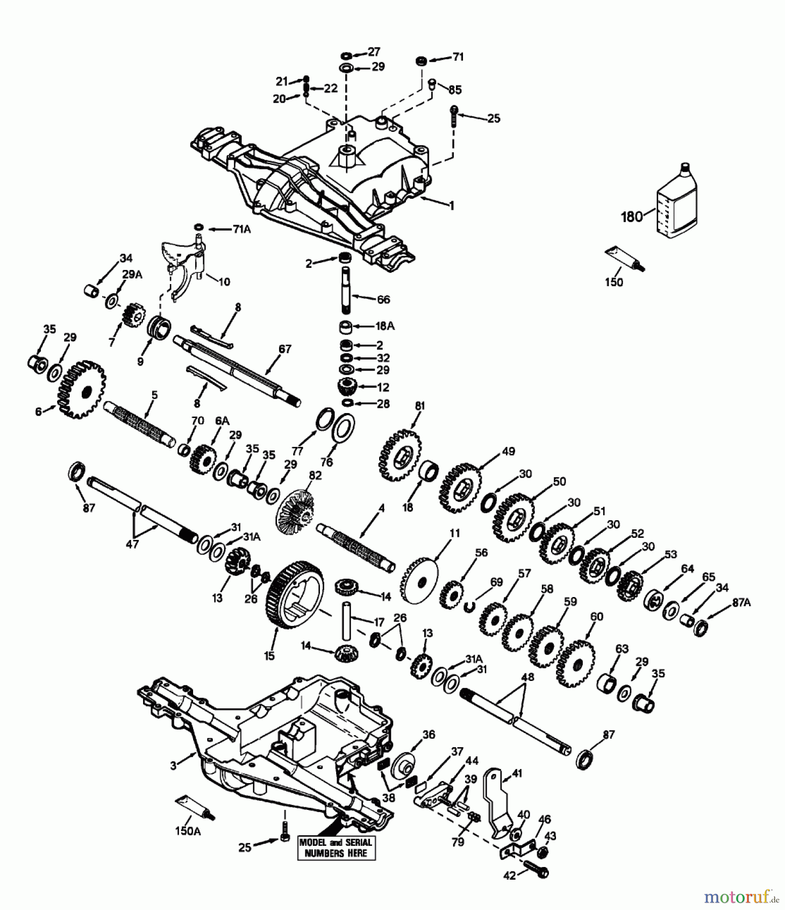 Toro Neu Mowers, Lawn & Garden Tractor Seite 1 71226 (16-38XLE) - Toro 16-38XLE Lawn Tractor, 2002 (220010001-220999999) PEERLESS TRANSAXLE MODEL MST 205-509