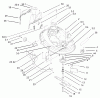 Toro 71223 (16-38XL) - 16-38XL Lawn Tractor, 2003 (230000001-230999999) Ersatzteile 38IN DECK ASSEMBLY