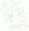 Toro 79104 - 44" Vacuum Bagger, XL Series Lawn Tractors, 2000 (200000001-200999999) Ersatzteile 44" DECK COMPONENTS ASSEMBLY