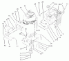Toro 71223 (16-38XL) - 16-38XL Lawn Tractor, 2003 (230000001-230999999) Ersatzteile ENGINE ASSEMBLY