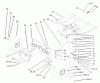 Toro 71223 (16-38XL) - 16-38XL Lawn Tractor, 2003 (230000001-230999999) Ersatzteile STEERING ASSEMBLY