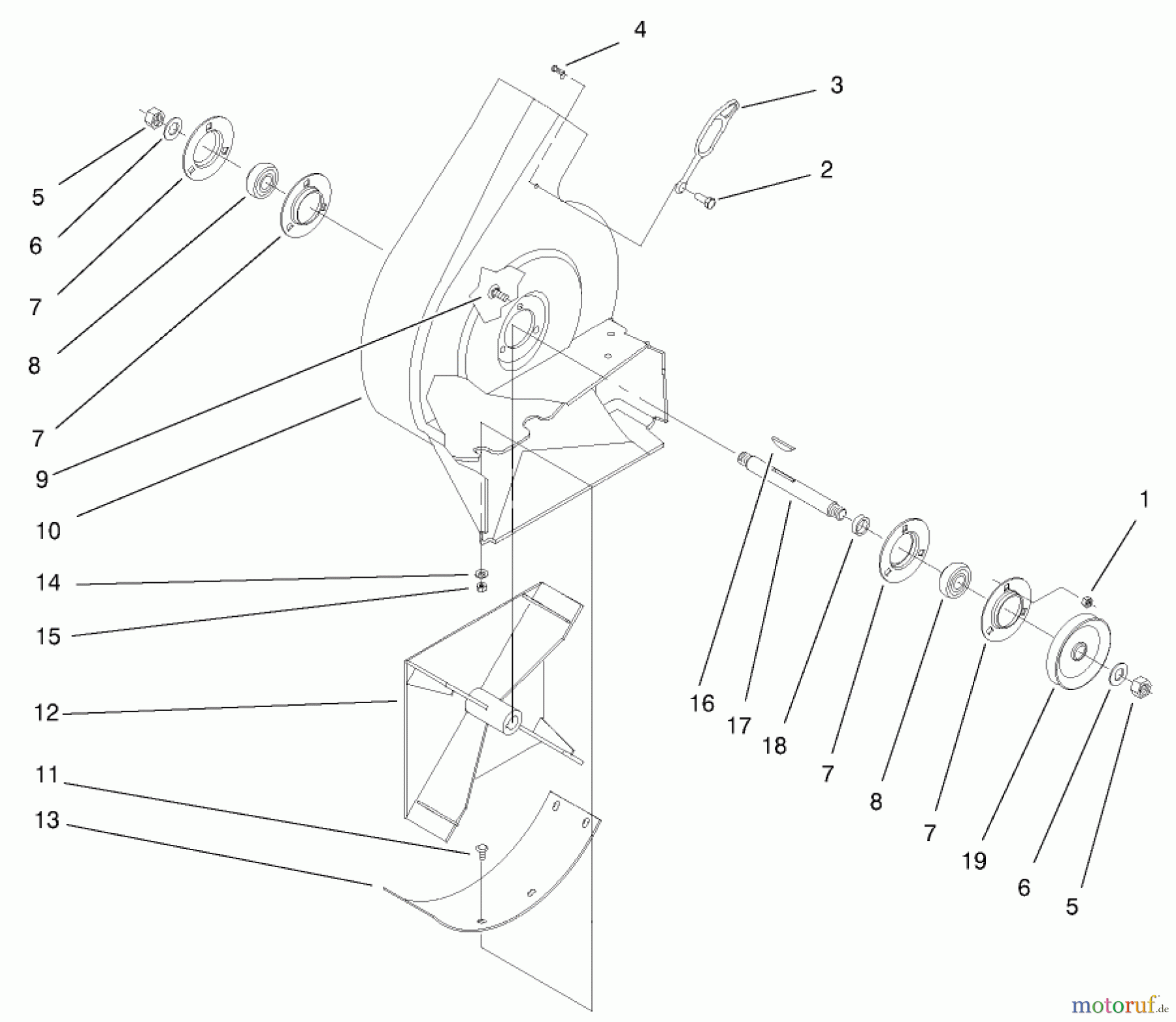 Toro Neu Accessories, Mower 79104 - Toro 44