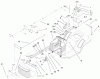 Toro 71225 (16-38HXL) - 16-38HXL Lawn Tractor, 2000 (200000001-200999999) Ersatzteile ELECTRICAL COMPONENTS ASSEMBLY