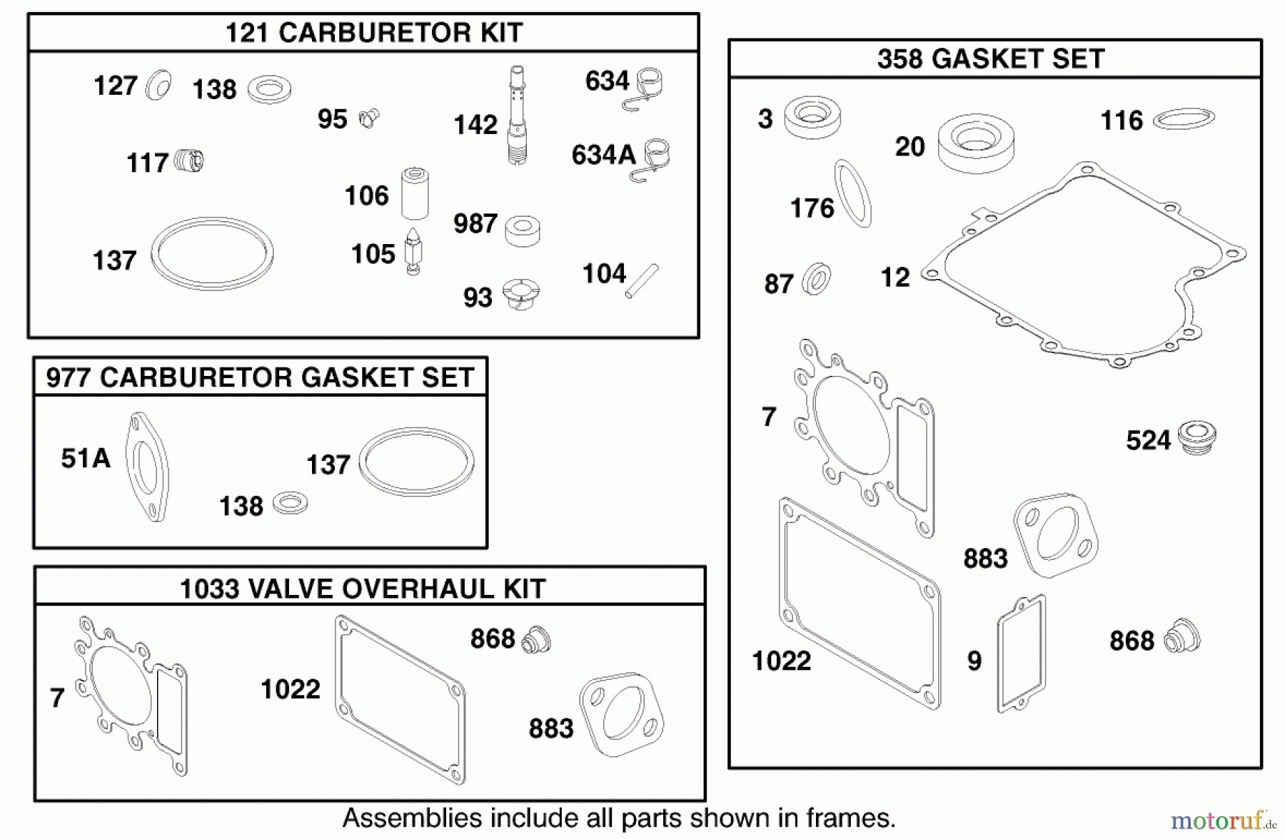 Toro Neu Mowers, Lawn & Garden Tractor Seite 1 71225 (16-38HXL) - Toro 16-38HXL Lawn Tractor, 2000 (200000001-200999999) ENGINE BRIGGS & STRATTON MODEL 28Q777-0690-E1 #9