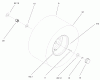 Toro 71227 (16-38HXL) - 16-38HXL Lawn Tractor, 2001 (210000001-210999999) Ersatzteile REAR WHEEL & TIRE ASSEMBLY
