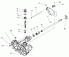 Toro 71227 (16-38HXL) - 16-38HXL Lawn Tractor, 2002 (220010001-220999999) Ersatzteile AXLE ASSEMBLY