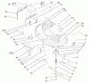 Toro 71227 (16-38HXL) - 16-38HXL Lawn Tractor, 2002 (220010001-220999999) Ersatzteile DECK ASSEMBLY