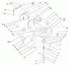 Toro 71227 (16-38HXL) - 16-38HXL Lawn Tractor, 2003 (230000001-230999999) Ersatzteile DECK ASSEMBLY