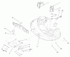 Toro 71227 (16-38HXL) - 16-38HXL Lawn Tractor, 2003 (230000001-230999999) Ersatzteile DECK ENGAGEMENT ASSEMBLY