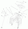 Toro 71227 (16-38HXL) - 16-38HXL Lawn Tractor, 2003 (230000001-230999999) Ersatzteile FIXED STEERING ASSEMBLY