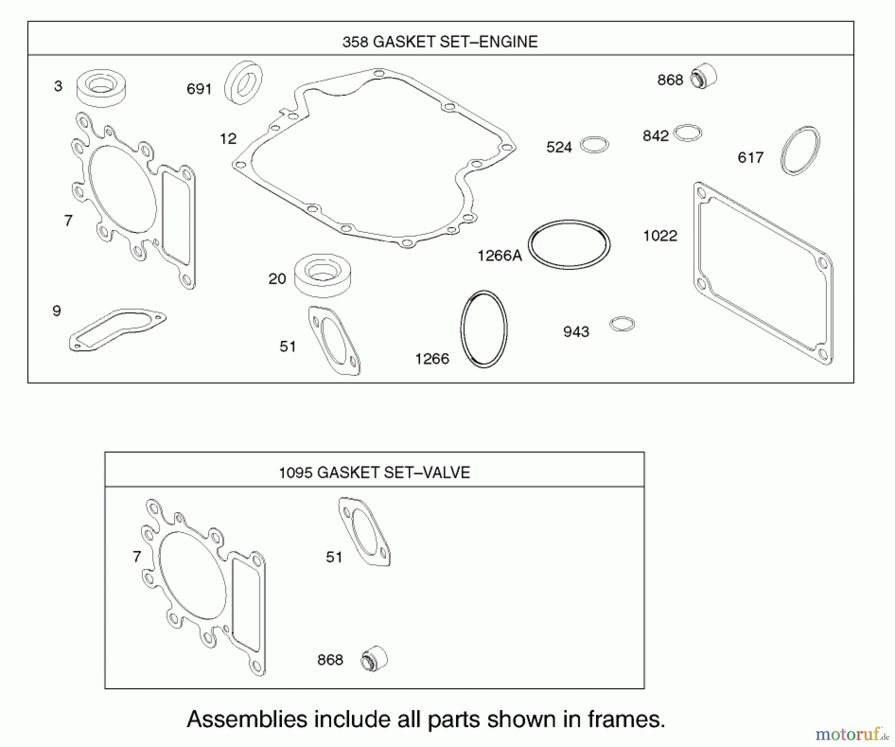 Toro Neu Mowers, Lawn & Garden Tractor Seite 1 71227 (16-38HXL) - Toro 16-38HXL Lawn Tractor, 2003 (230000001-230999999) GASKET ASSEMBLY BRIGGS AND STRATTON MODEL 286H77-0121-E1
