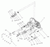 Toro 71227 (16-38HXL) - 16-38HXL Lawn Tractor, 2003 (230000001-230999999) Ersatzteile HOUSING AND BEARING ASSEMBLY
